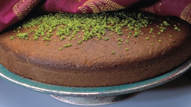Kermani-Style Pistachio Cake 