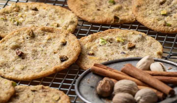 Biscuits D'Automne Aux Pistaches